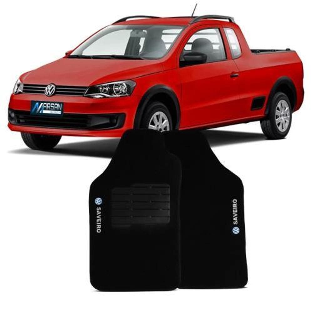 Tapete Automotivo Saveiro 2004 À 2009 Base Pinado