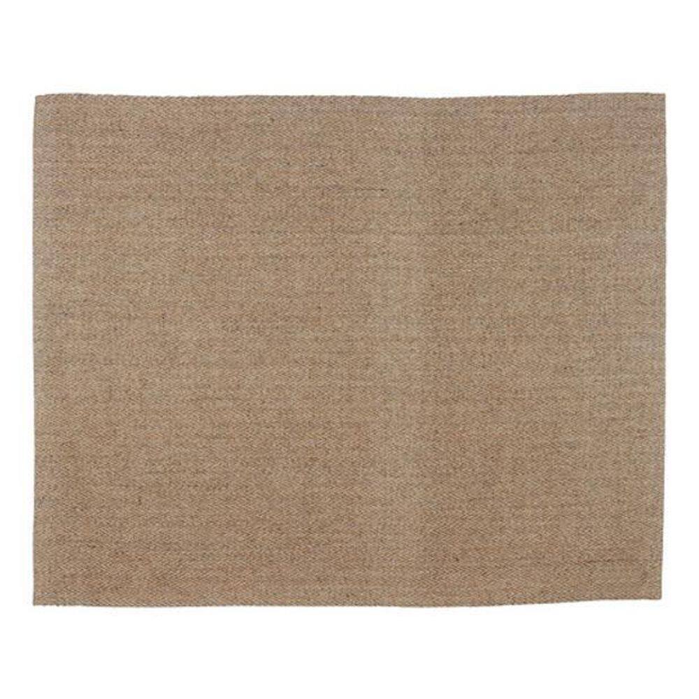 Tapete Retangular Liso Sisal Bege 200X250 Cm Apaeb