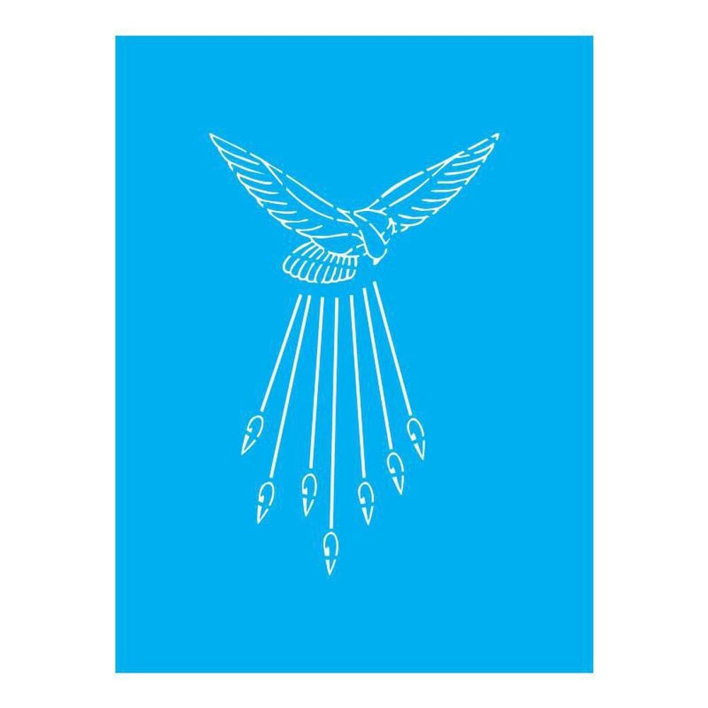 Stencil Tamako Pomba - 15X20Cm - Ref A3326