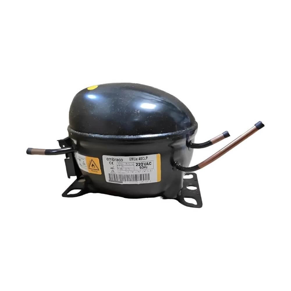 Compressor Embraco 1/8 HP R600 EMU40CLP sem Resfriamento - 220V
