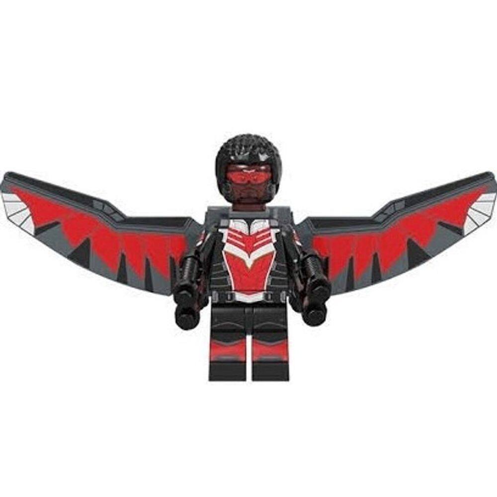 Minifigures Falcon Vingadores Capitão América
