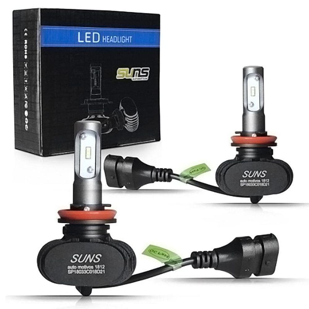 Kit Lâmpadas Farol Ultra Led H11 6500K 8000Lm 12V - H11