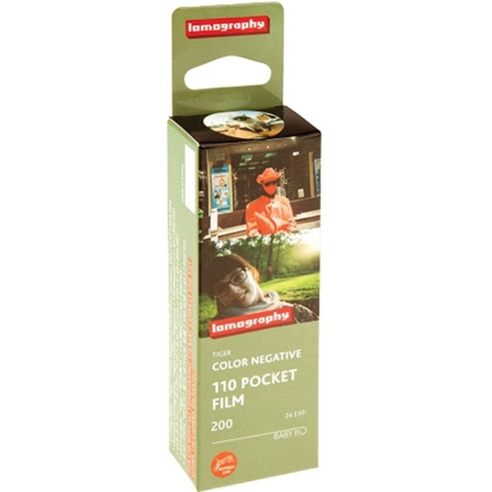 Filme 110 Lomography Tiger ISO 200 Colorido 24 poses