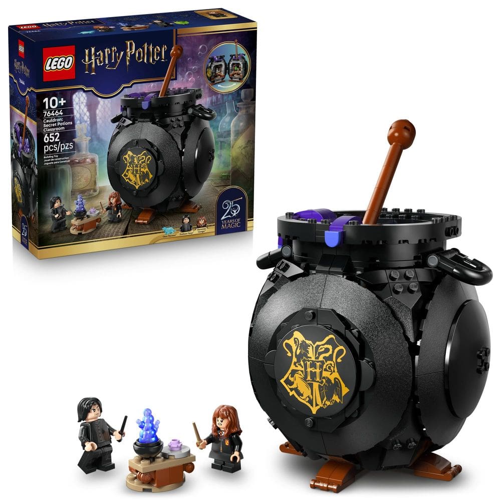 Brinquedo de Montar LEGO Harry Potter Caldeirão Sala Secreta de Poções 76464