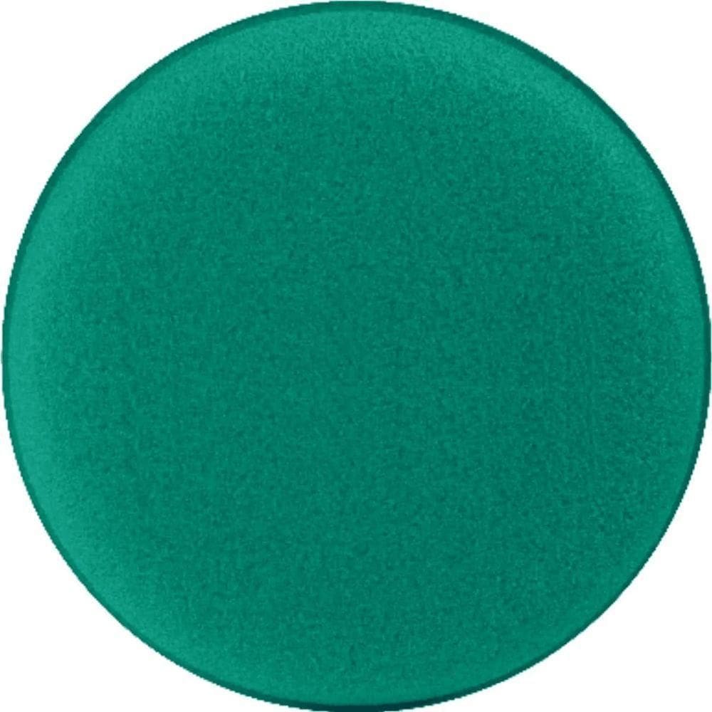 Esponja Verde Para Aplicar Cera Diâmetro 10cm Espessura 3cm Js