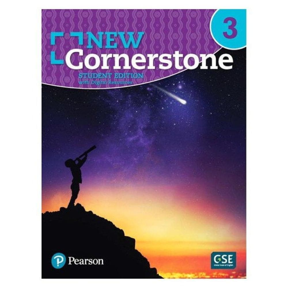 New Cornerstone 3 Student Book A/B With Digital Resources + Benchmark Yle
