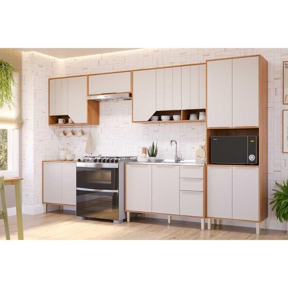 Kit Modulado MGM 6 Peças Celeste C6P135 Cinamomo/Off