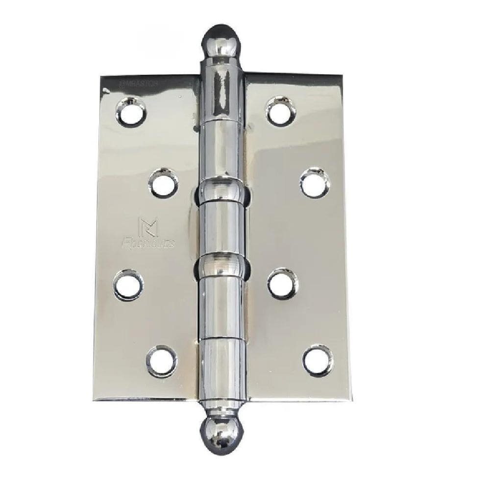 Dobradiça Reforçada 5535 4X3 Com Anel Cromada