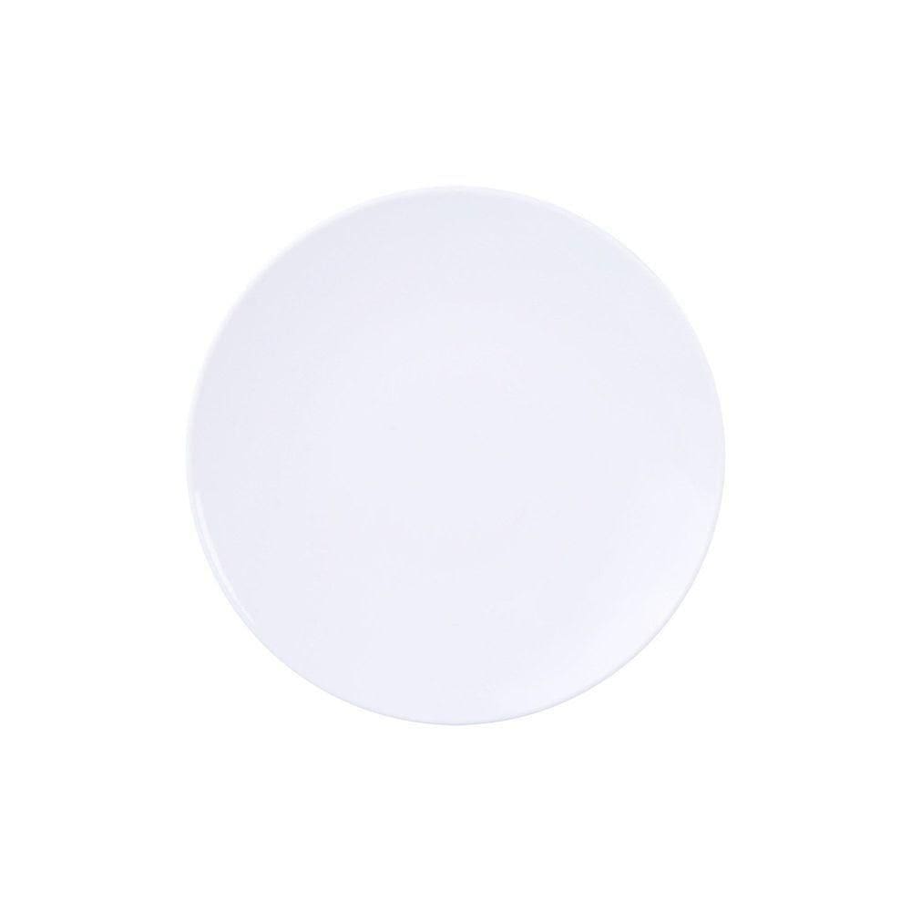 Prato Sobremesa Tramontina Paula Em Porcelana 23 Cm Tramontina