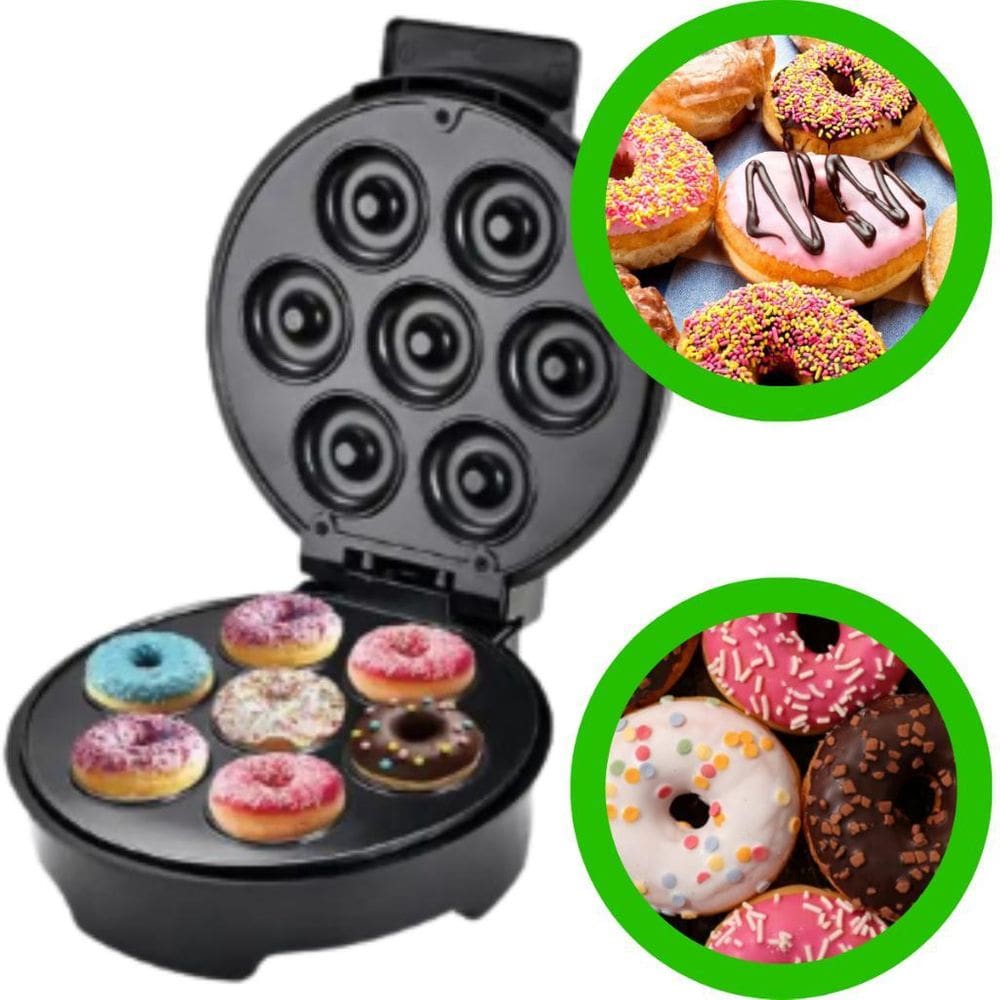 Super Máquina Donuts Rosquinhas 7 Furos Branco 110V