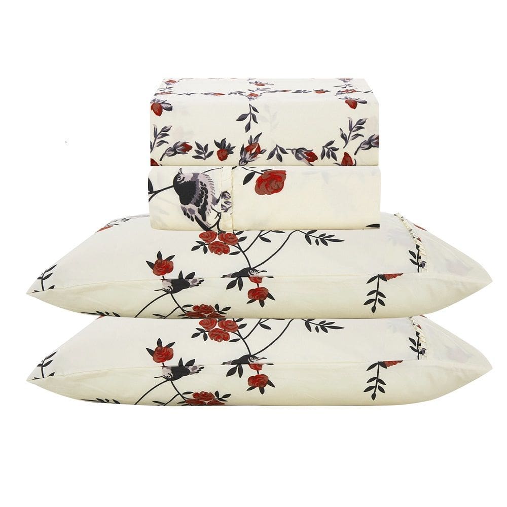 Jogo Lençol king Primor 4pç 100% Poliéster - Rosinh