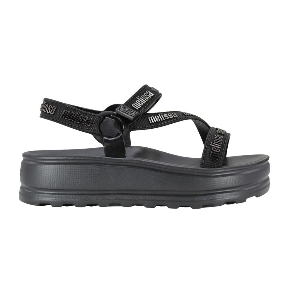Sandália Melissa Stripes Platform M-Lover Preto