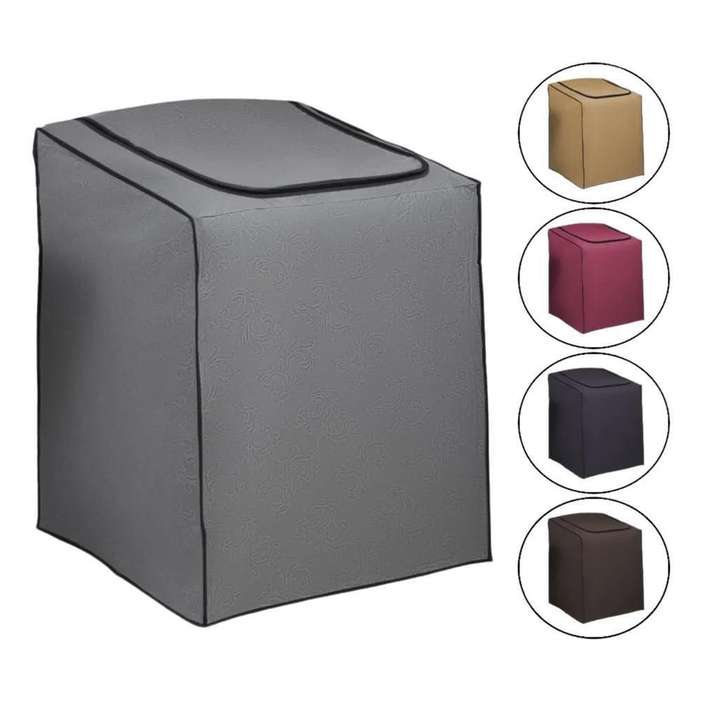 Capa Máquina Lavar Electrolux Brastemp 7Kg 8Kg 9 Cinza Grafi