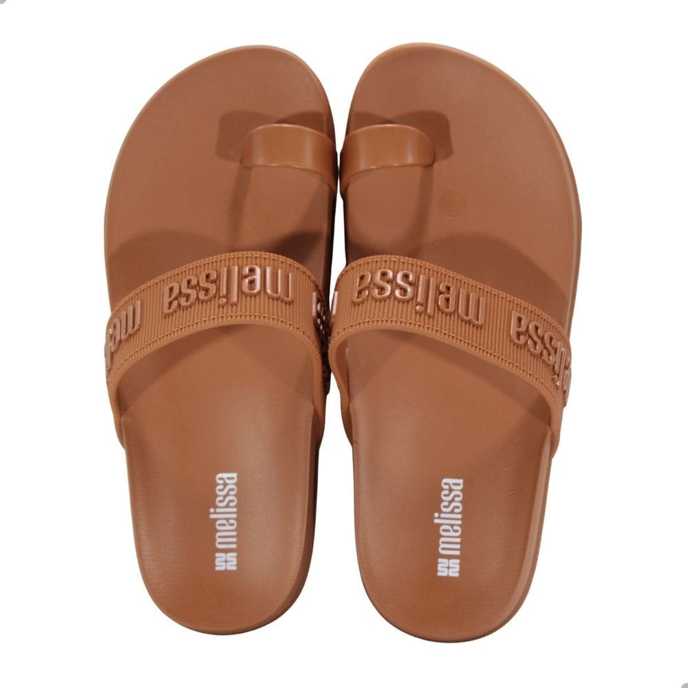 Tamanco Melissa Cozy M-Lover Beauty Adulto Marrom
