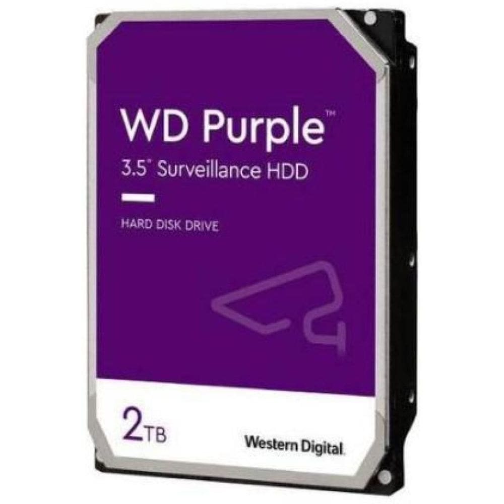 Hd Interno 2Tb Western Digital Purple Sata Iii Wd20Purz