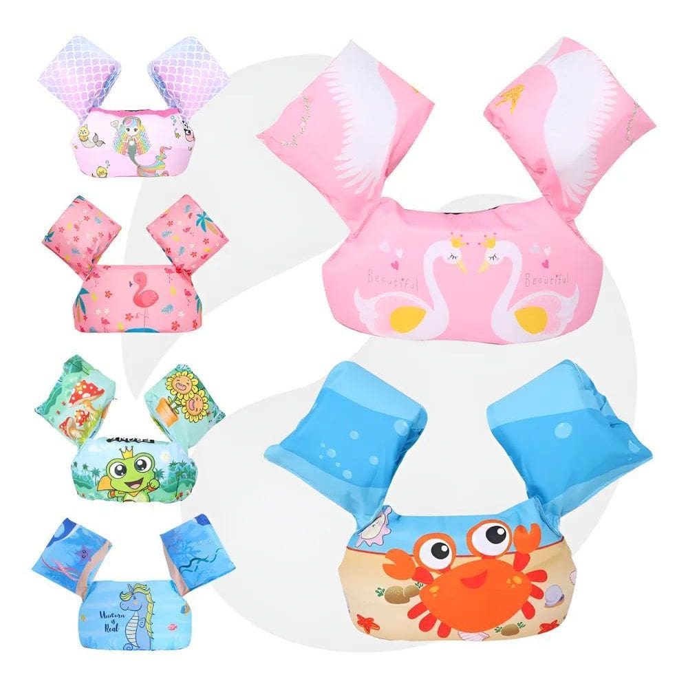 Colete Salva Vida Boia Infantil Braço Piscina Prai Sapinho R