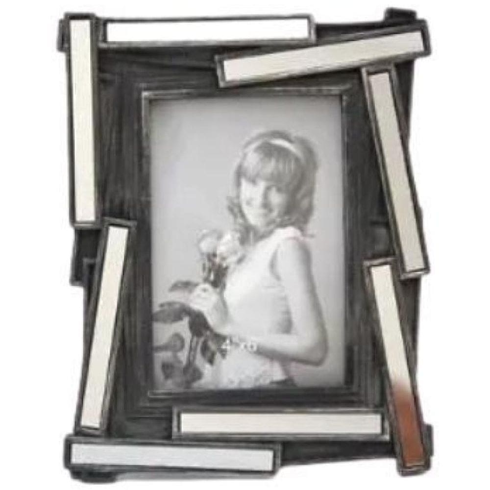 Porta Retrato Decorativo Em Poliresina - 3913 10X15