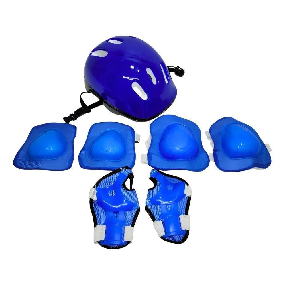 Conjunto De Segurança Infantil Para Diversão Esporte Sk Azul