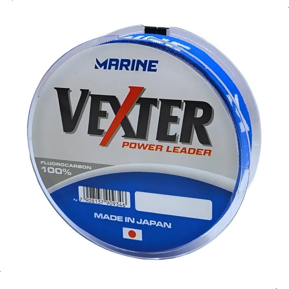 Linha Vexter Power Leader Fluorcarbono Para Pesca 50M 0,28Mm