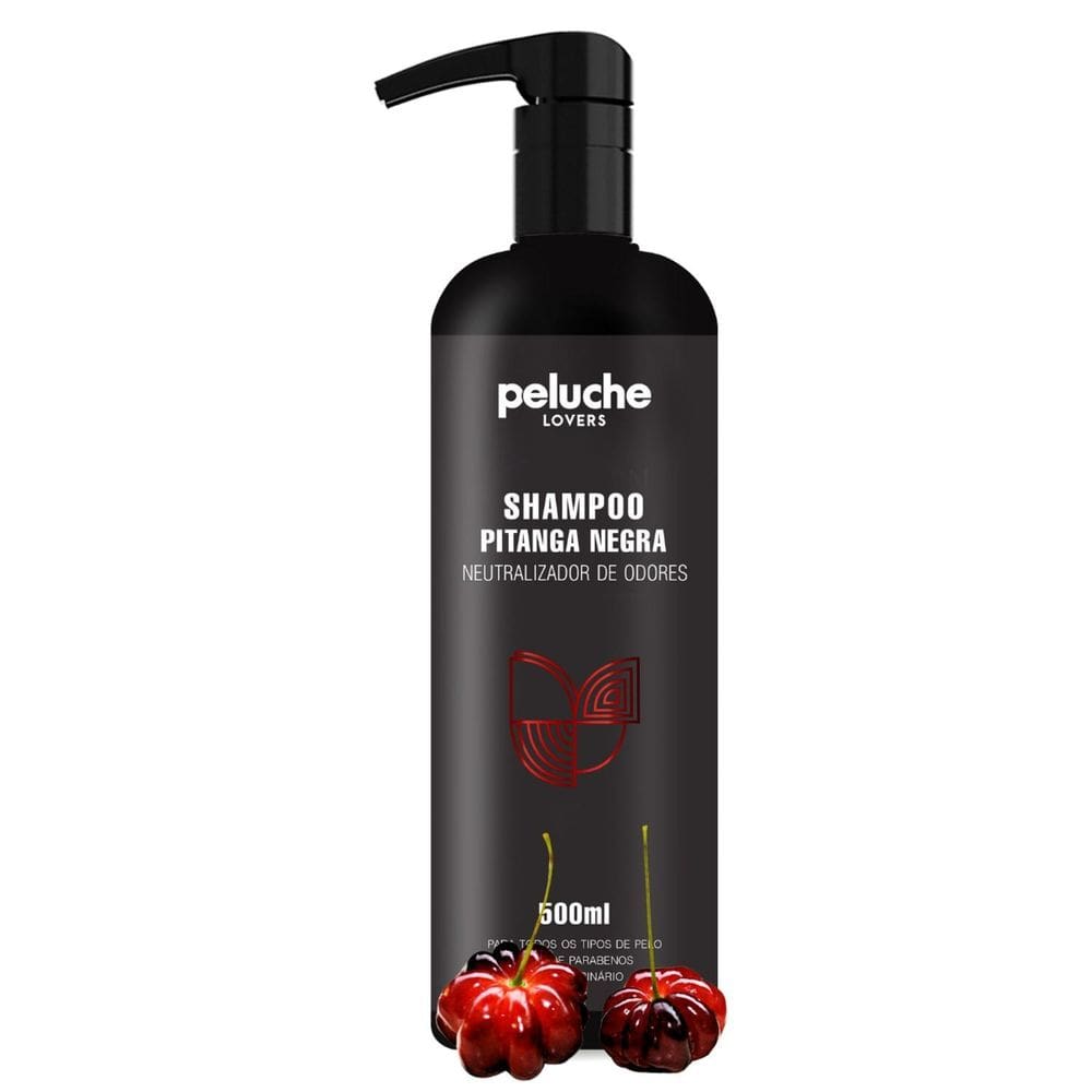 Shampoo Pitanga Negra Neutralizador Odores Cães Pet Peluche