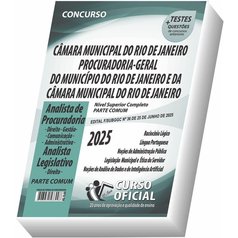 Apostila Pgm Rj Câmara Municipal Rj Parte Comum