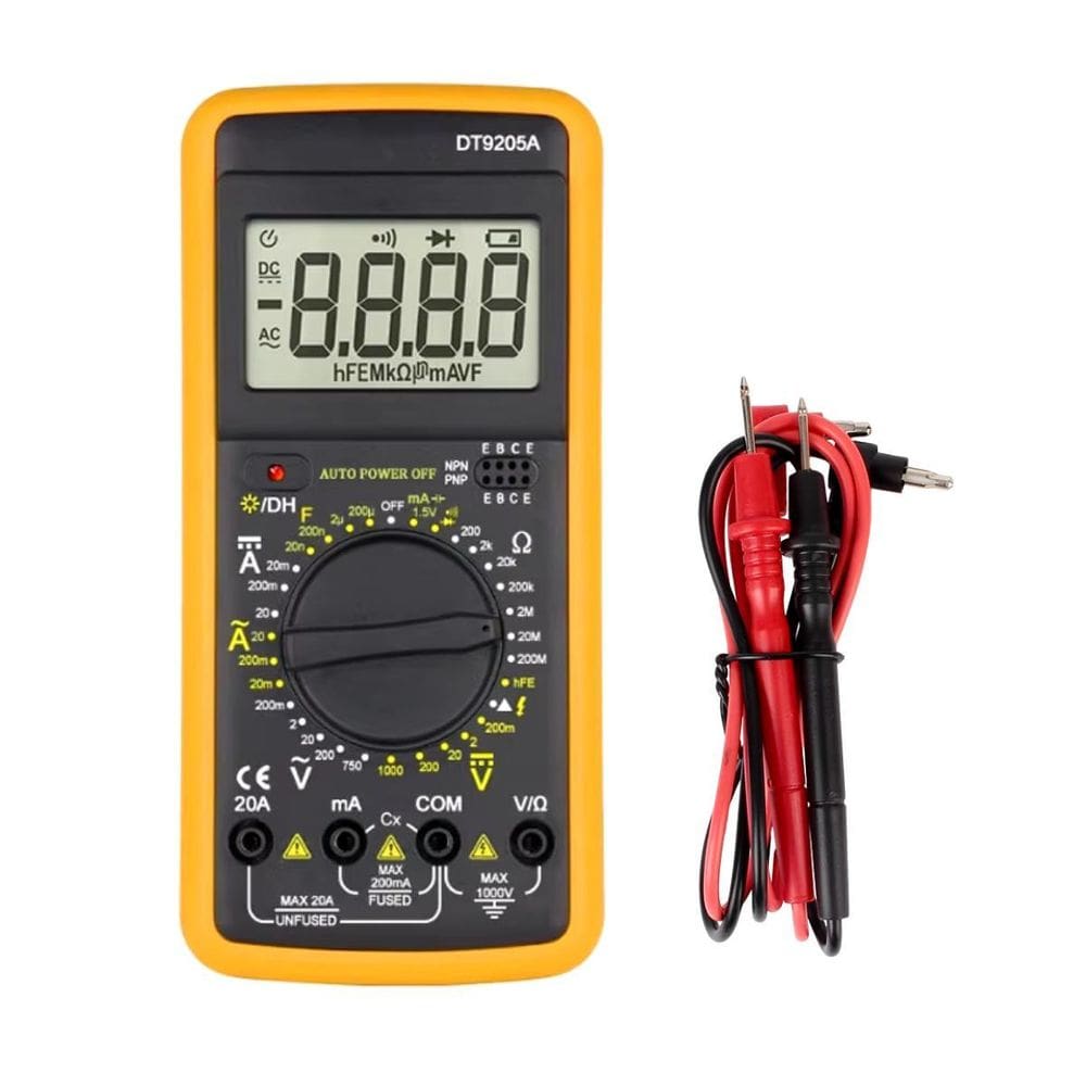 Medidor Multímetro Digital Testes Tensão E Corrente Precisos