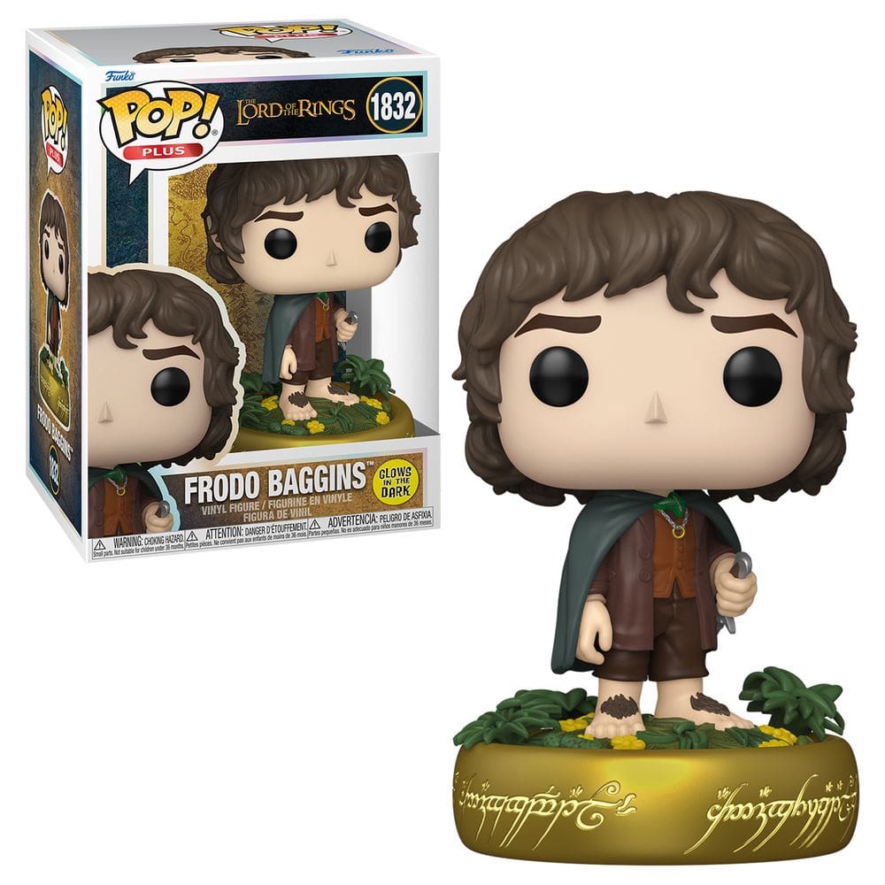 Funko Pop Lord Of The Rings Plus Frodo Baggins Glow #1832