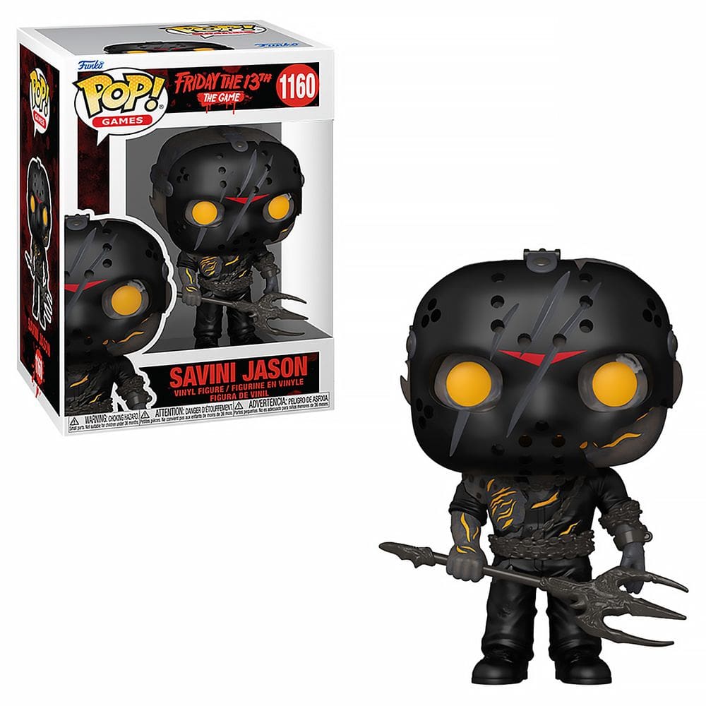 FUNKO POP GAMES FRIDAY THE 13th JASON SAVINI #1160