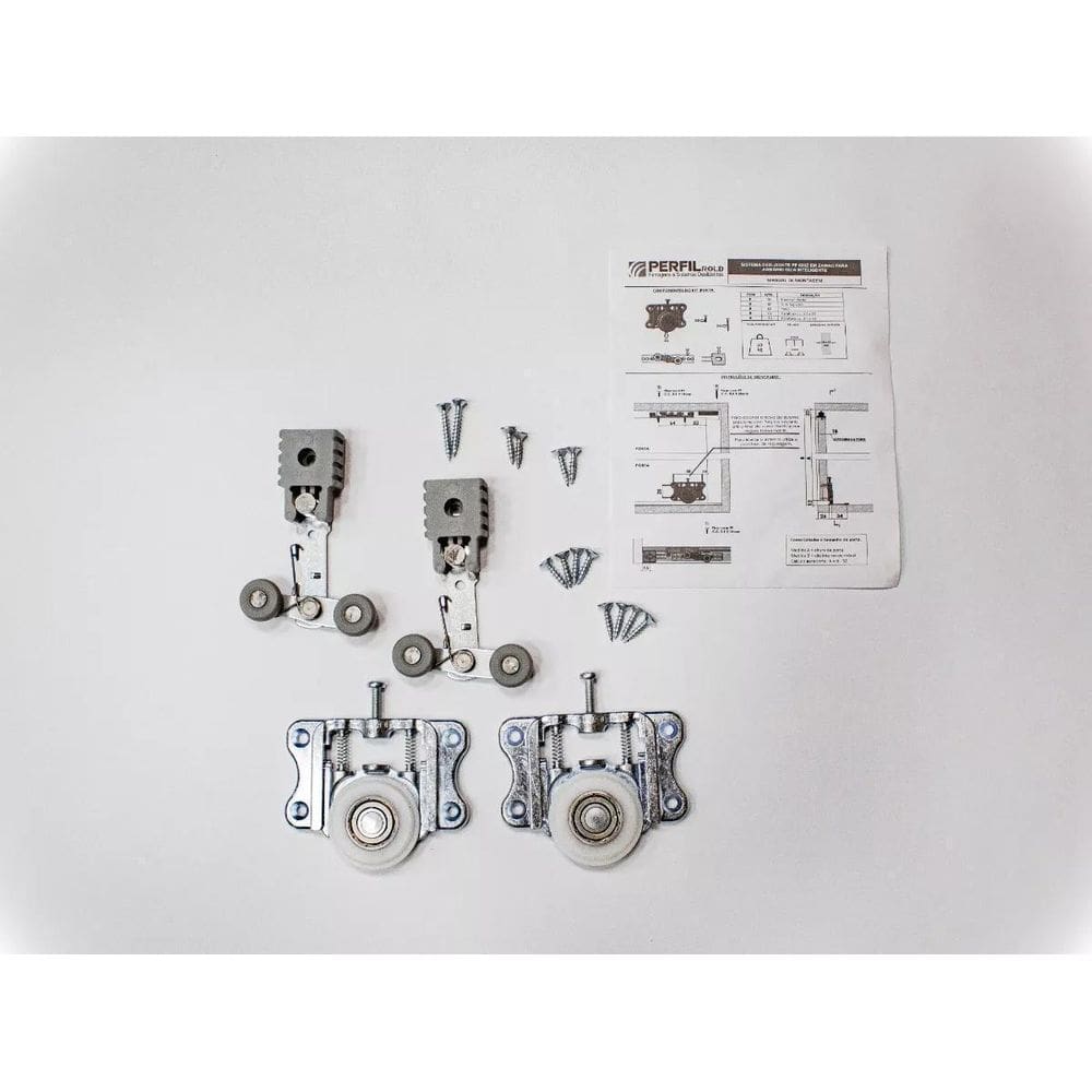 Sistema Deslizante De Sobrepor Em Zamac Com Guia Inteligente