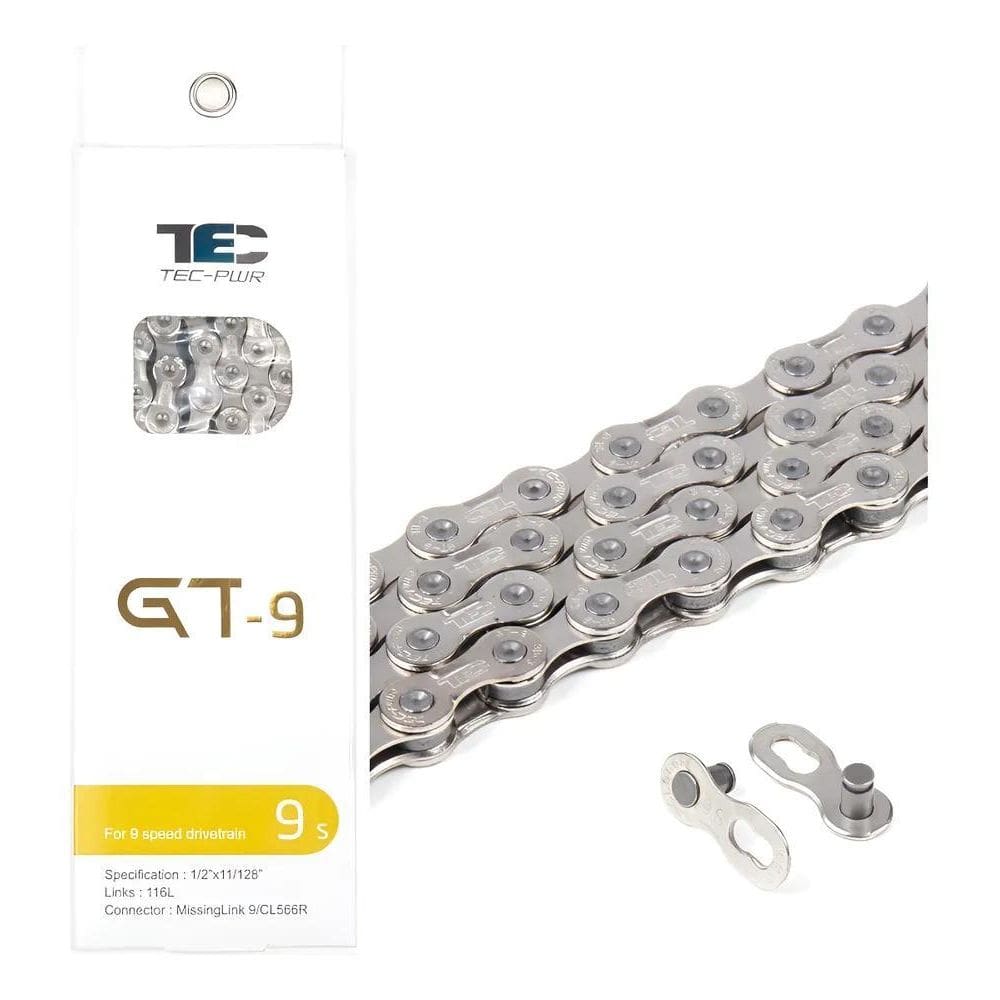 Corrente Bike Mtb Speed 9V Index 116 Elos+Power Link Kmc Top