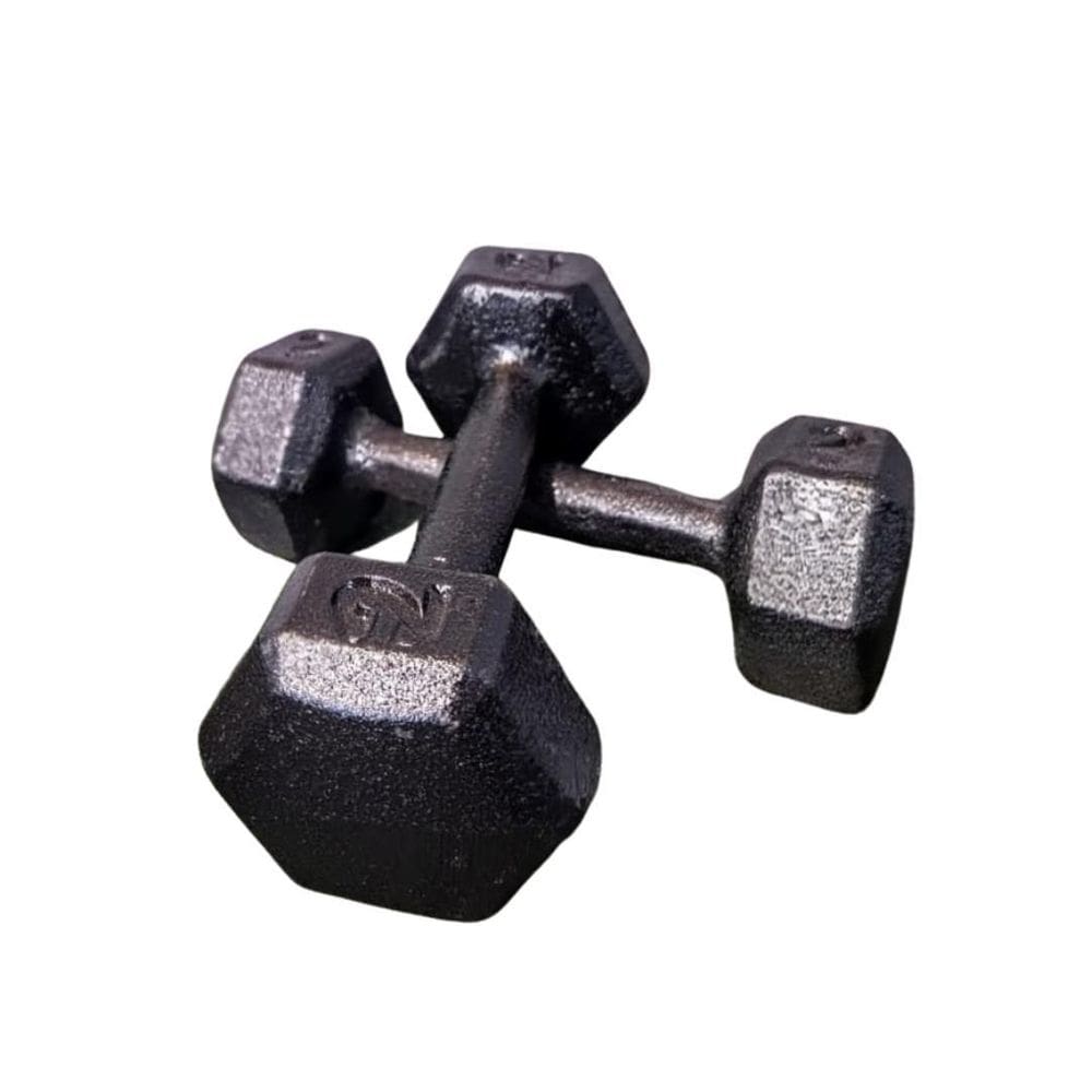 Par Halter Sextavado Ferro 2Kg