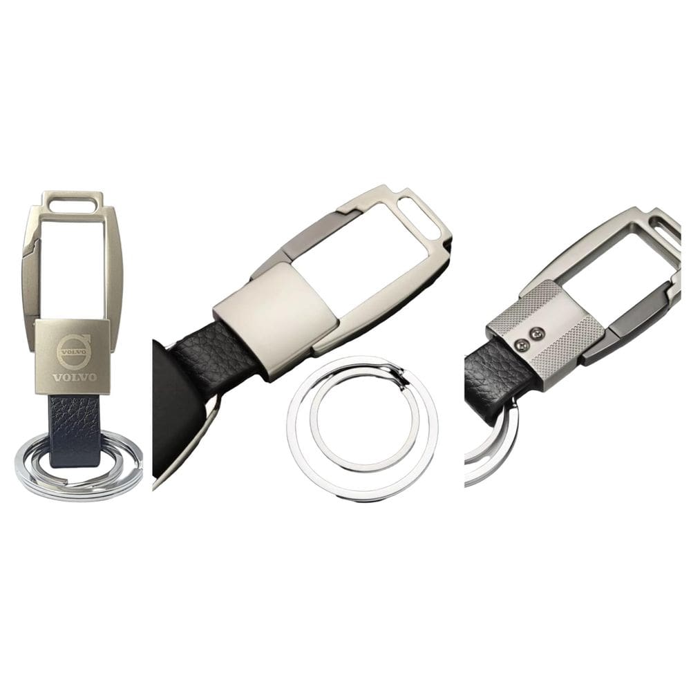 Chaveiro Volvo Xc40 Xc60 Xc90 C40 Recharge Plus Luxo - F