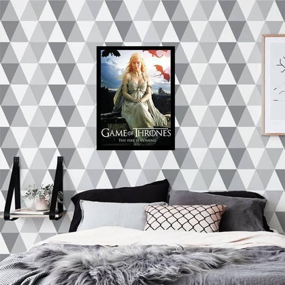 Quadro Decorativo Game Of Thrones Daenerys Targaryen