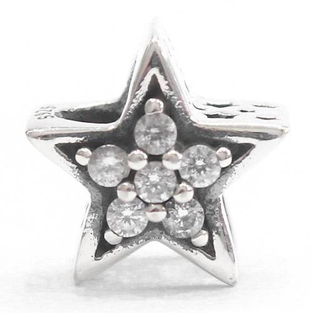 Berloque Separador Estrela Brilhante