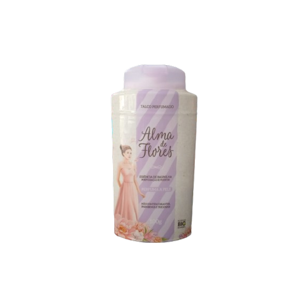 Talco Baunilha Alma Flores 100Gr Memphis