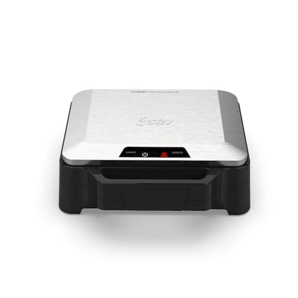 Sanduicheira Oster OSAN500 1000W Chapas Antiaderentes Alça Isotérmica Porta-fio Inox 220V