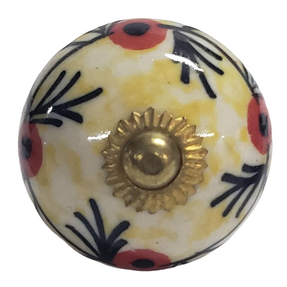 Puxador Cerâmica Indiano Modelo 68