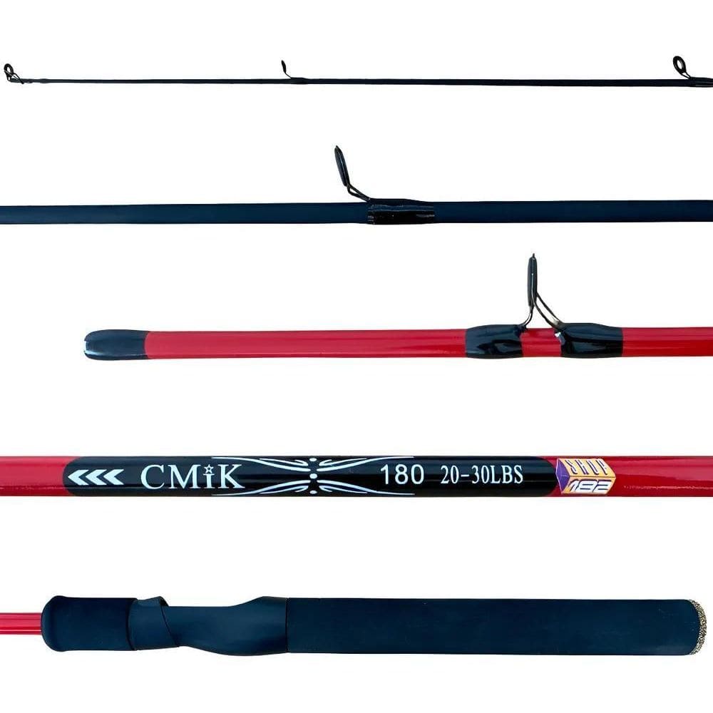 Vara Para Molinete 2 Partes Carbono 1,80M 15/25 Libras Cmik