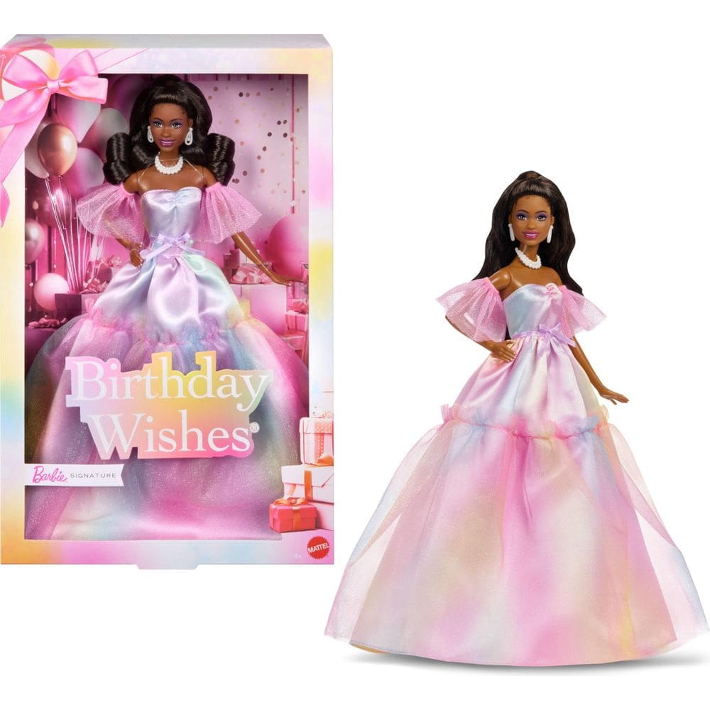 Boneca Barbie Signature Birthday Wishes Latina 2026 Mattel JJX78