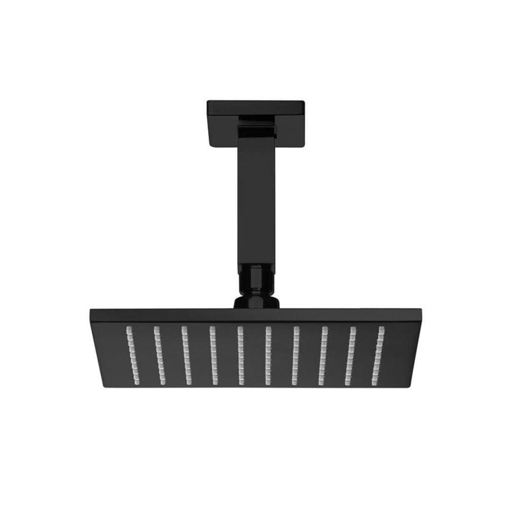 Chuveiro Lorenzetti 5014 B16 Lorenquadra De Teto Preto