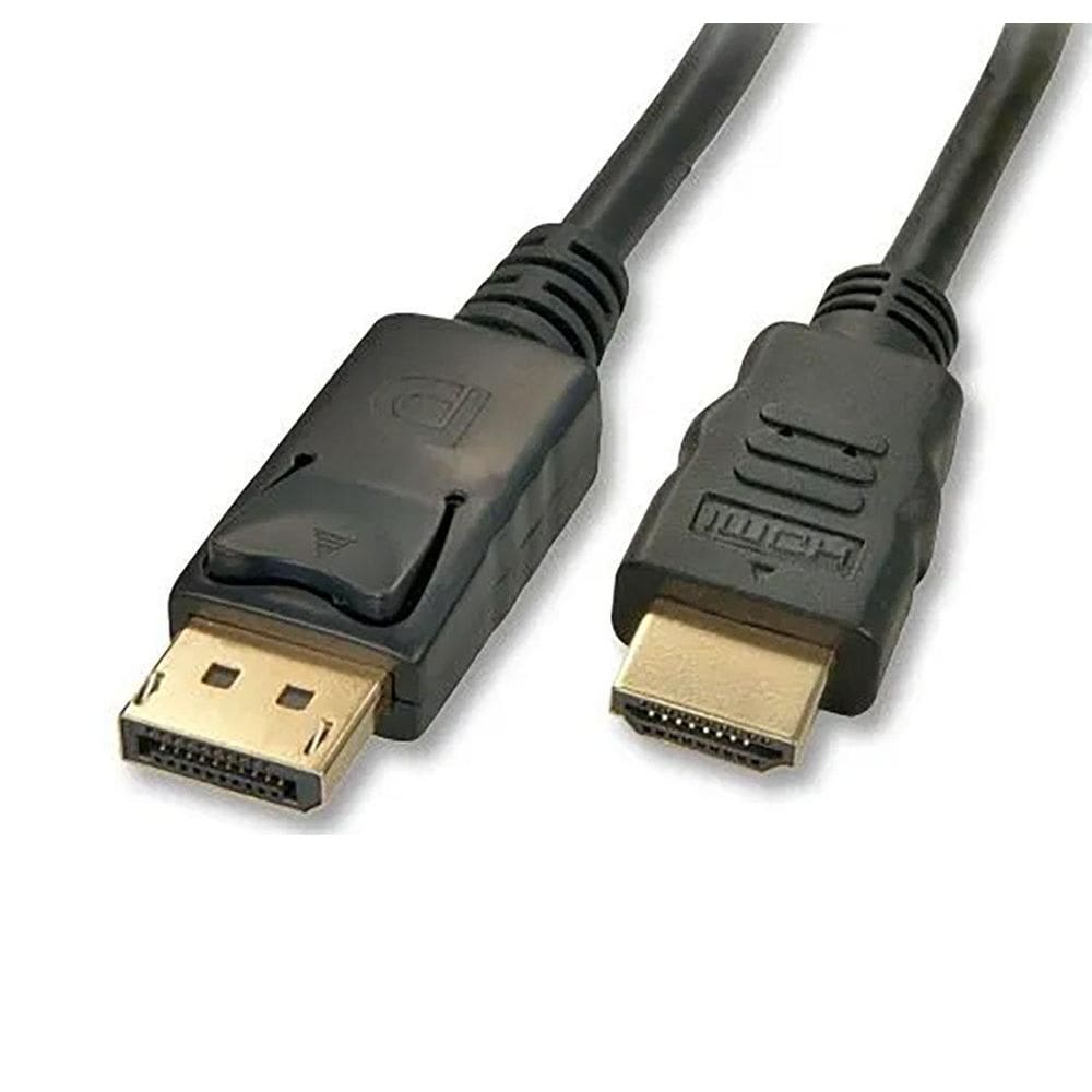 Cabo Displayport Macho X Hdmi Macho Para Pc Gamer Desktop