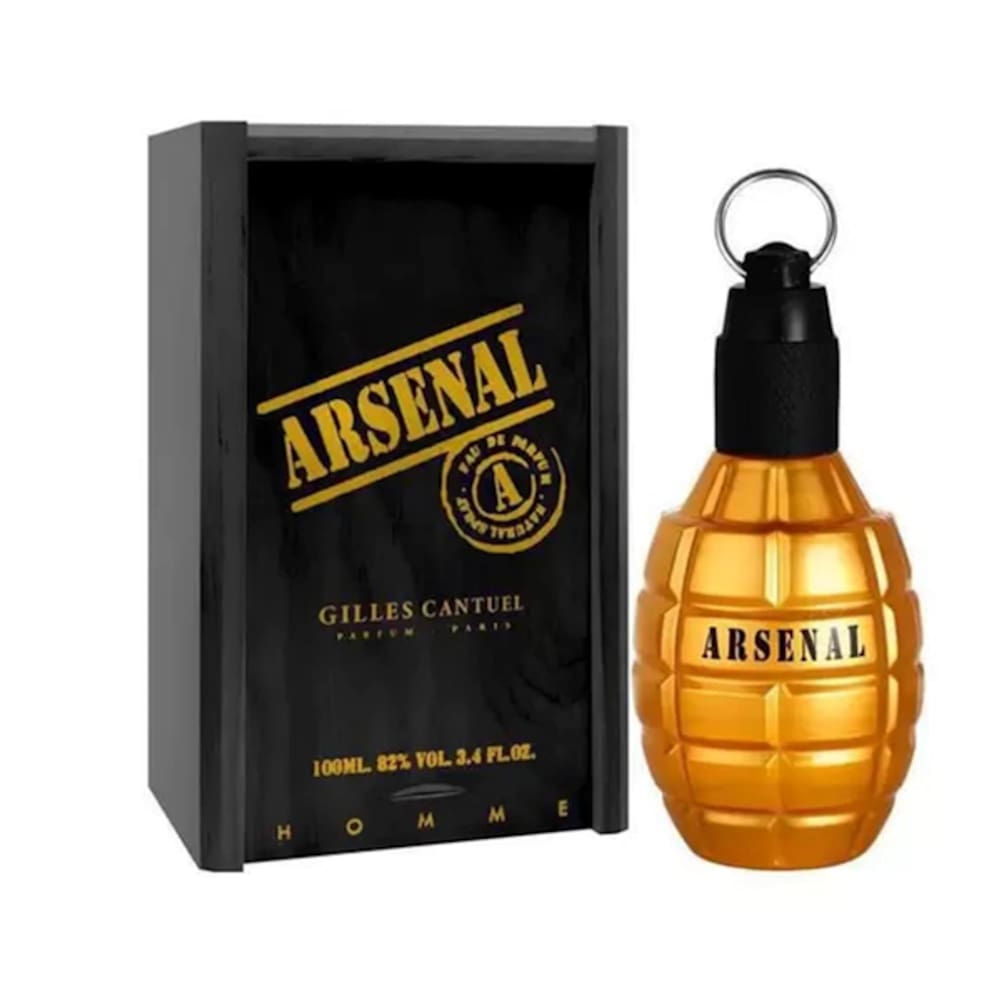Perfume  Arsenal Gold  Masculino Gilles Cantuel eau de Parfum 100ml