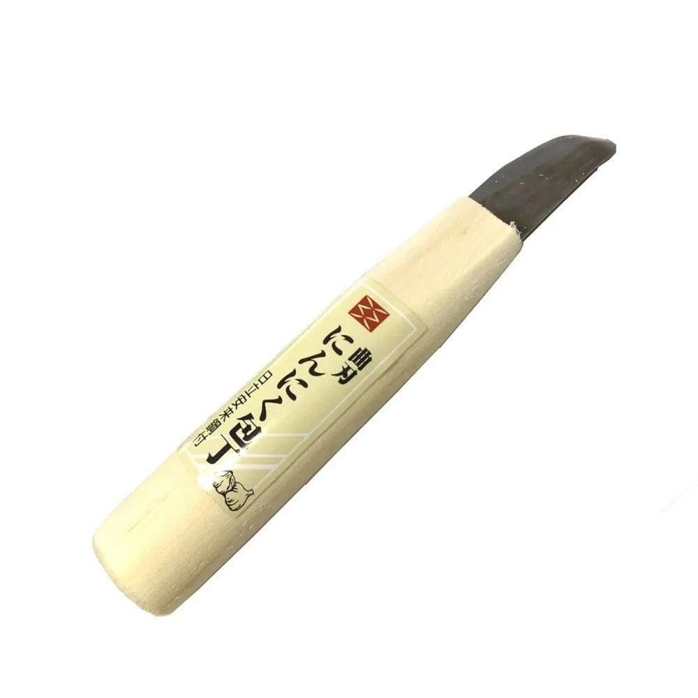 Faca Japonesa Para Alho 53Mm Yshioka Cabo De Madeira