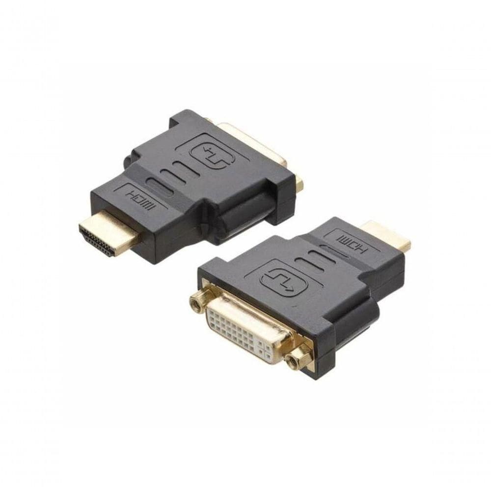 Adaptador Dvi F X Hdmi M Dourado