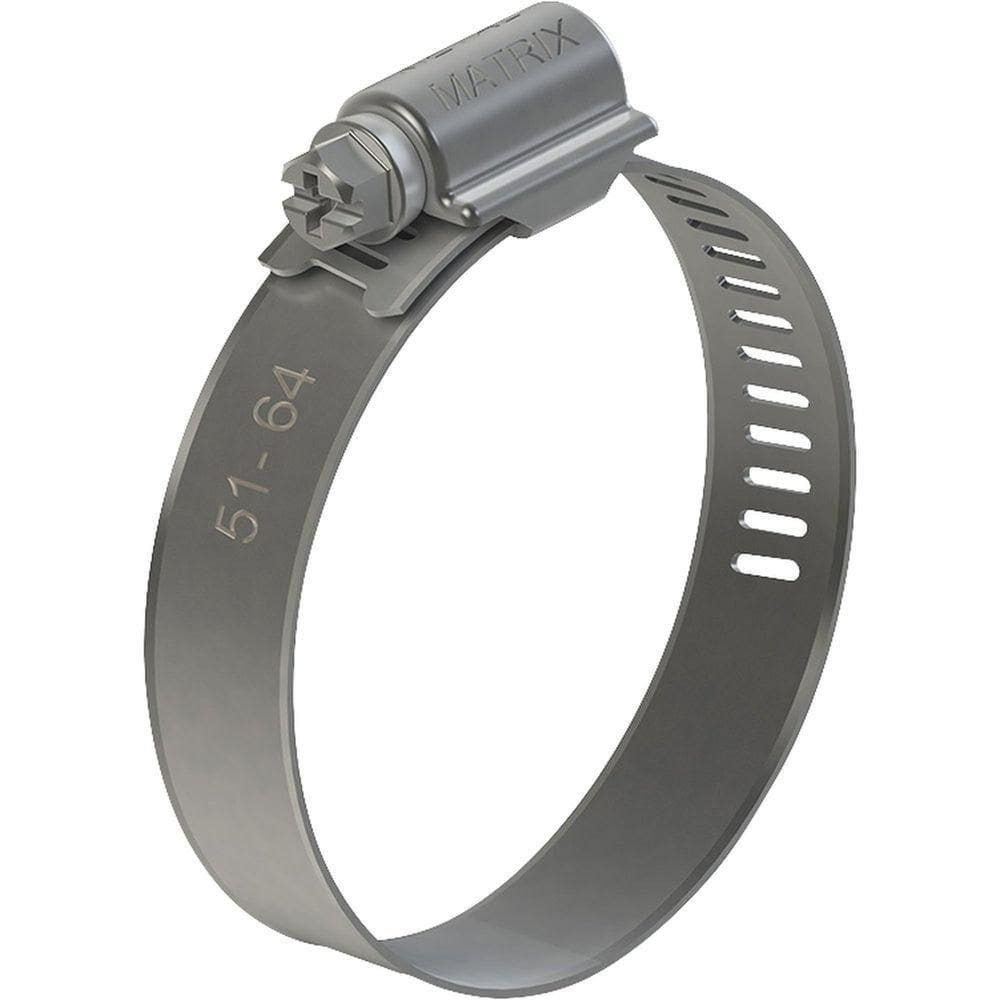 Abraçadeira Rosca Sem Fim 102mm 121mm Fita 14mm Aço Carbono New Flex Pro 10 Pçs Metalmatrix Ostenvonder