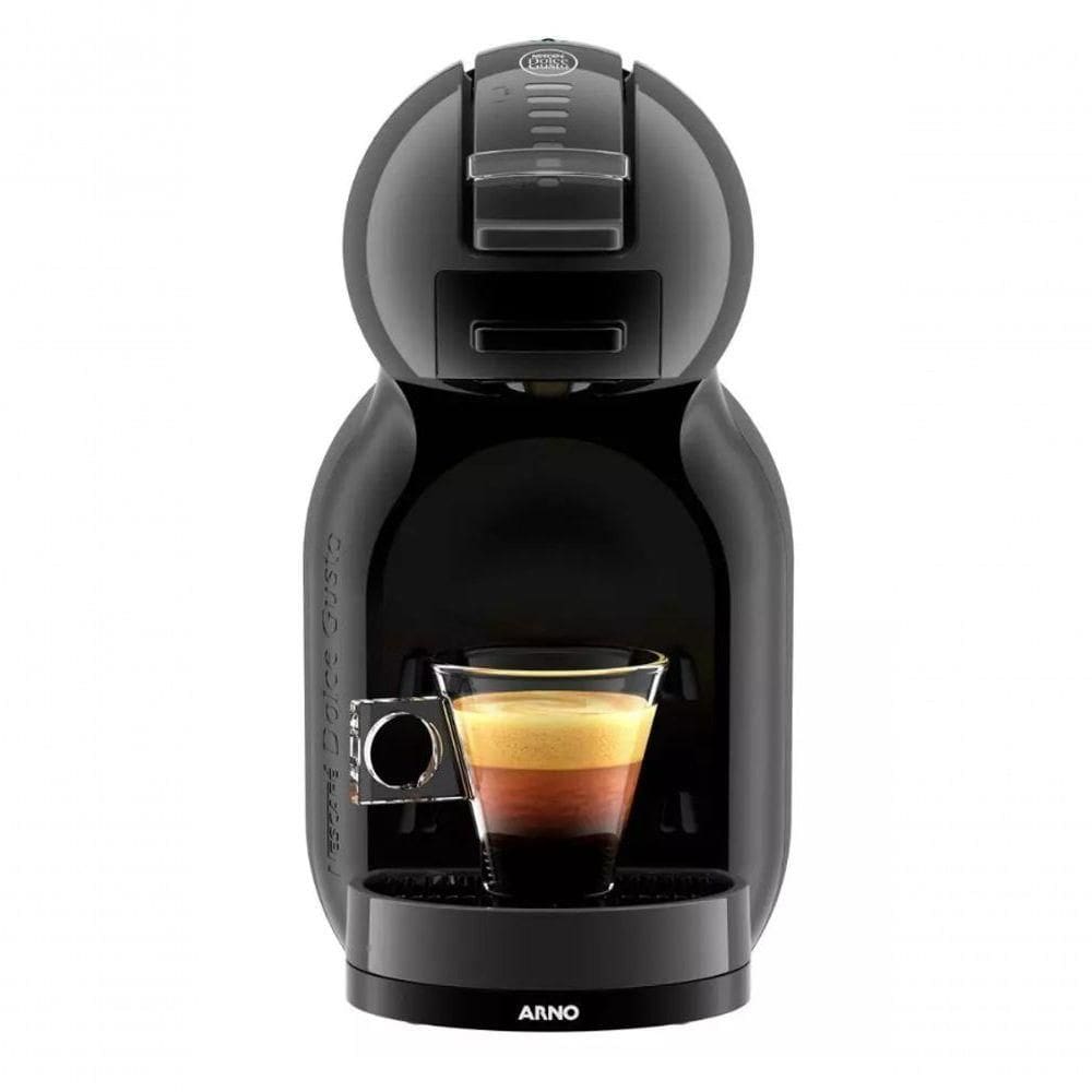 Cafeteira Nescafé Dolce Gusto Mini Me Preta 110v 15 Bar Café Cremoso E Bebidas Quentes Ou Frias Em Segundos