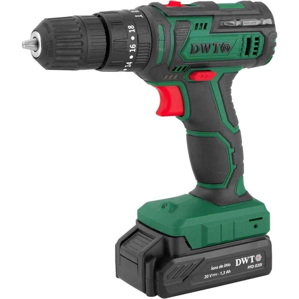 Parafusadeira/furadeira De Impacto A Bateria, 20 V, Carregador Bivolt Automático, Pfd 020i Dwt Ostenvonder