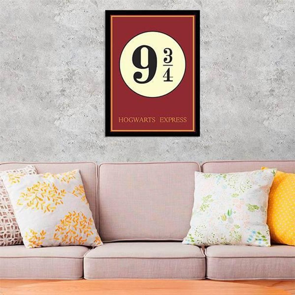 Quadro Decorativo Harry Potter 34x23Cm