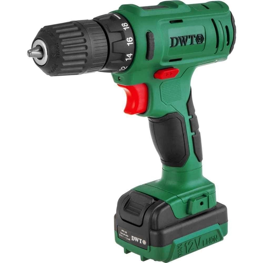 Parafusadeira/furadeira A Bateria, 12 V, Fonte Bivolt Automática, Pfd 120 Dwt Ostenvonder