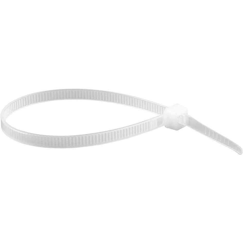 Abraçadeira De Nylon, Branca, 200 Mm X 4,8 Mm, Com 100 Peças, Vonder Ostenvonder